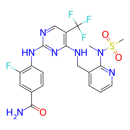 Chemical structure of BindingDB Monomer ID 418822