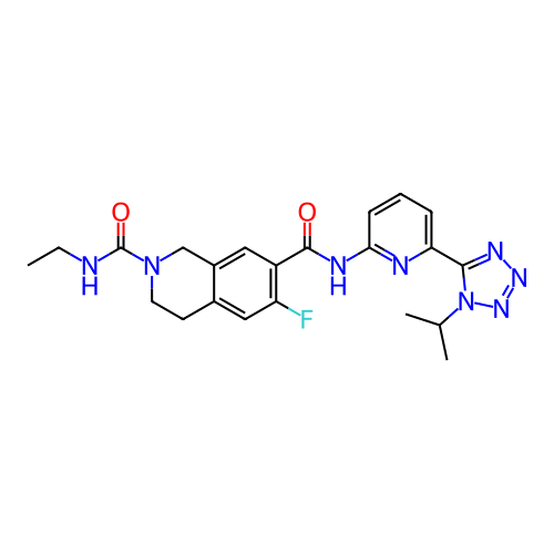 Chemical structure of BindingDB Monomer ID 418950