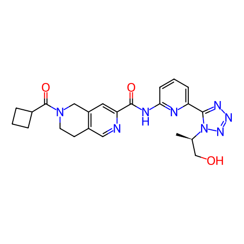 Chemical structure of BindingDB Monomer ID 419045