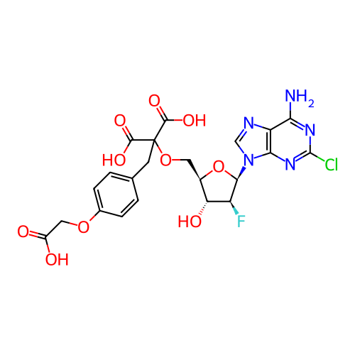 Chemical structure of BindingDB Monomer ID 420021