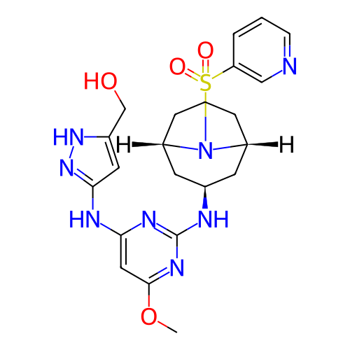 Chemical structure of BindingDB Monomer ID 420046