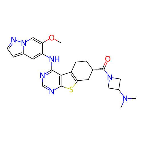 Chemical structure of BindingDB Monomer ID 420254