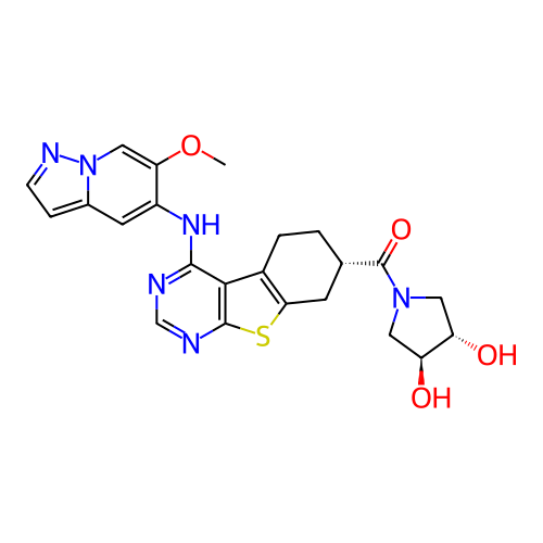 Chemical structure of BindingDB Monomer ID 420260