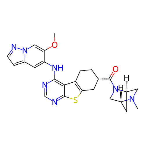 Chemical structure of BindingDB Monomer ID 420274