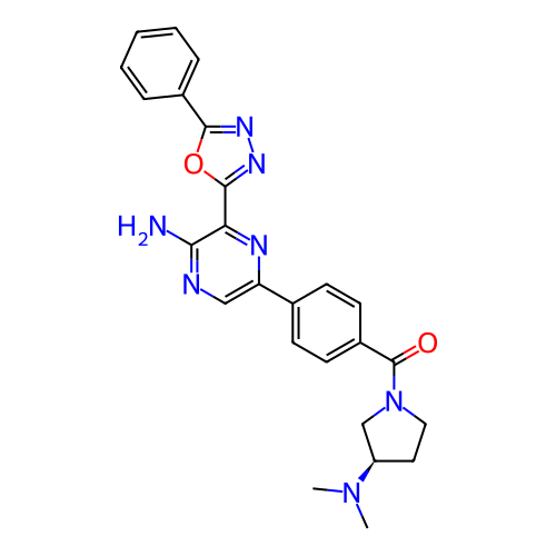 Chemical structure of BindingDB Monomer ID 420494