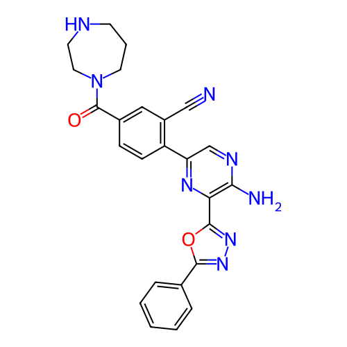 Chemical structure of BindingDB Monomer ID 420505