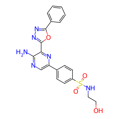 Chemical structure of BindingDB Monomer ID 420513