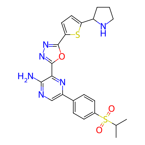 Chemical structure of BindingDB Monomer ID 420643