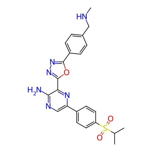 Chemical structure of BindingDB Monomer ID 420655