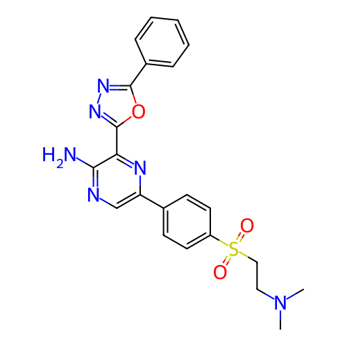 Chemical structure of BindingDB Monomer ID 420665