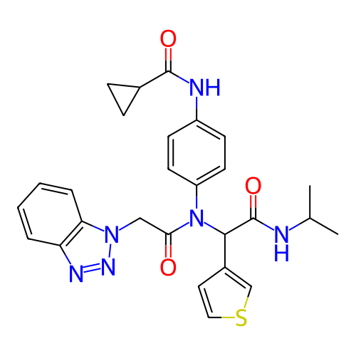 Chemical structure of BindingDB Monomer ID 420973