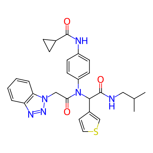 Chemical structure of BindingDB Monomer ID 420974