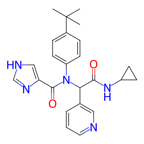 Chemical structure of BindingDB Monomer ID 420992