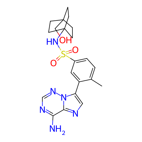 Chemical structure of BindingDB Monomer ID 421143
