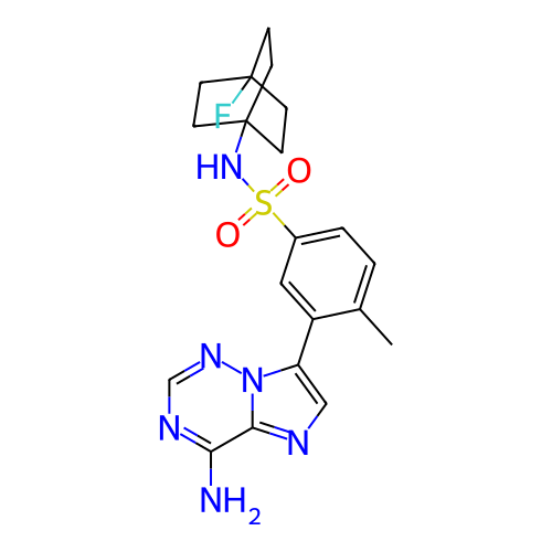 Chemical structure of BindingDB Monomer ID 421145