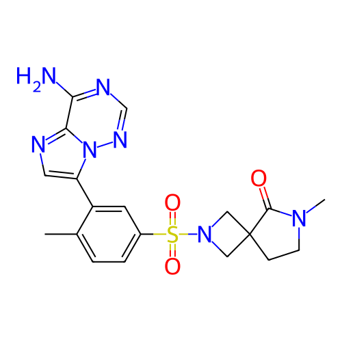 Chemical structure of BindingDB Monomer ID 421152