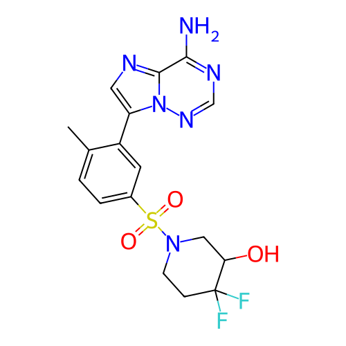 Chemical structure of BindingDB Monomer ID 421153