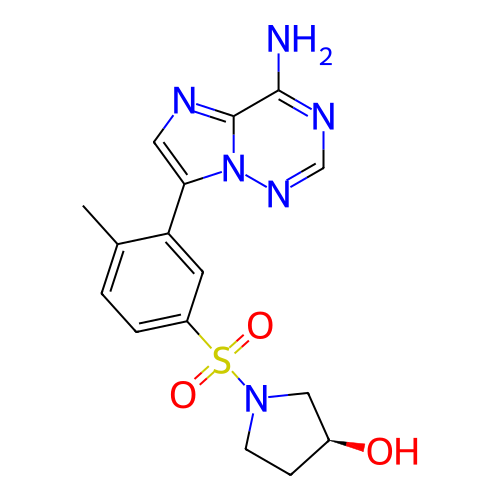 Chemical structure of BindingDB Monomer ID 421154