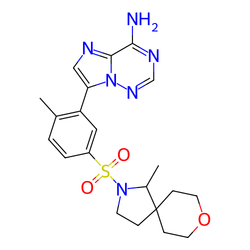 Chemical structure of BindingDB Monomer ID 421163