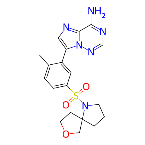 Chemical structure of BindingDB Monomer ID 421165