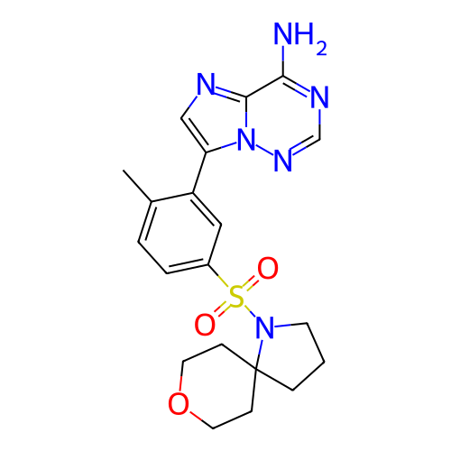 Chemical structure of BindingDB Monomer ID 421166