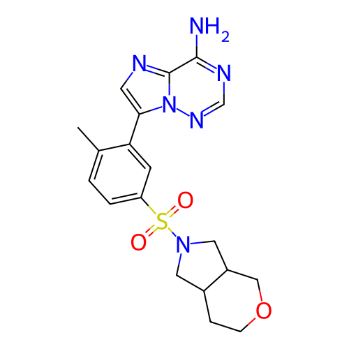 Chemical structure of BindingDB Monomer ID 421167