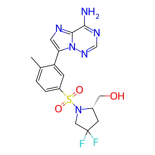 Chemical structure of BindingDB Monomer ID 421169