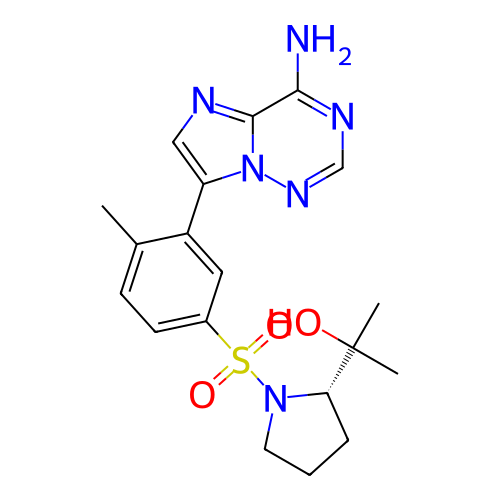 Chemical structure of BindingDB Monomer ID 421170