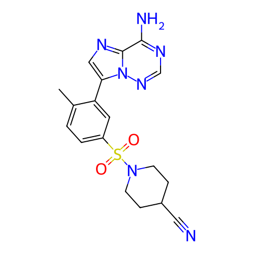 Chemical structure of BindingDB Monomer ID 421174