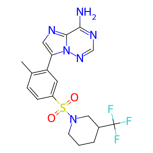 Chemical structure of BindingDB Monomer ID 421175