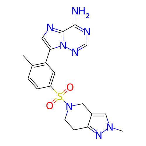 Chemical structure of BindingDB Monomer ID 421182