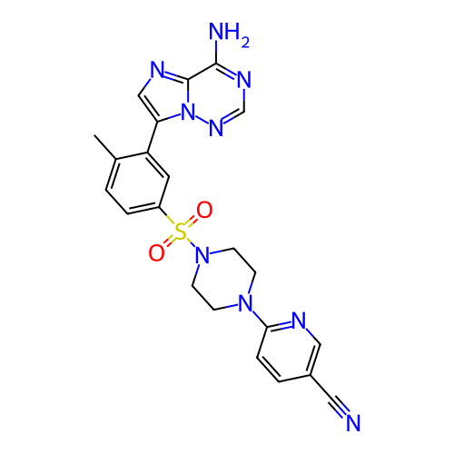 Chemical structure of BindingDB Monomer ID 421189
