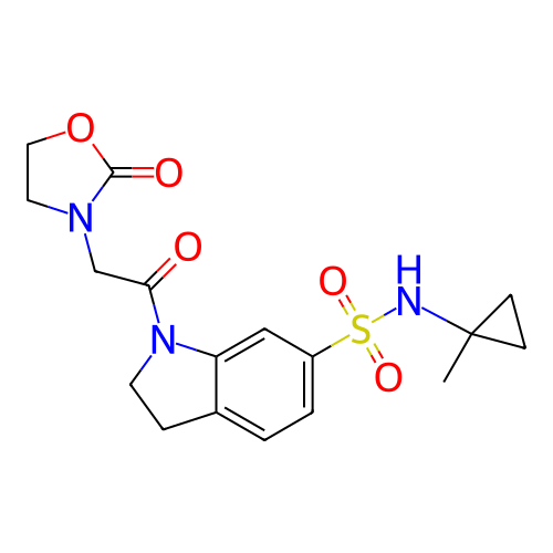 Chemical structure of BindingDB Monomer ID 421423