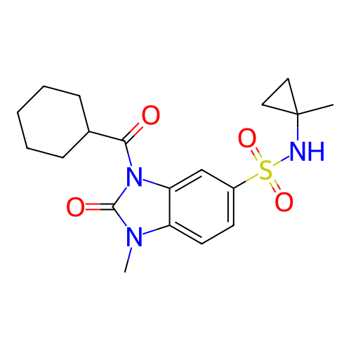 Chemical structure of BindingDB Monomer ID 421437