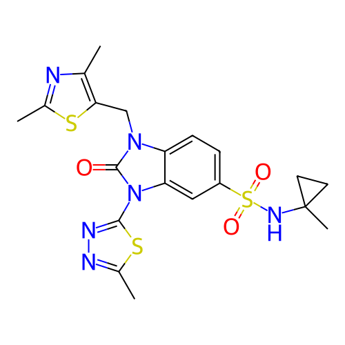 Chemical structure of BindingDB Monomer ID 421497