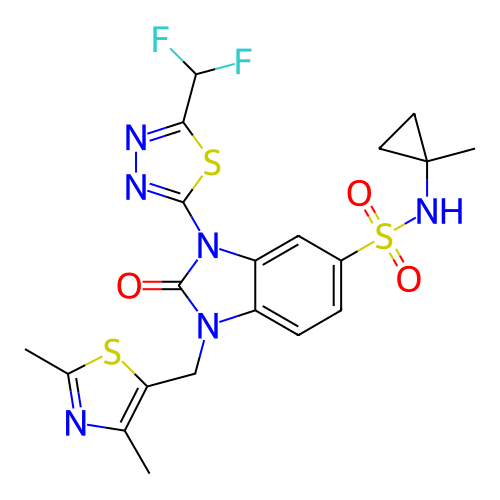 Chemical structure of BindingDB Monomer ID 421498