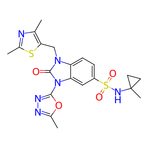 Chemical structure of BindingDB Monomer ID 421509