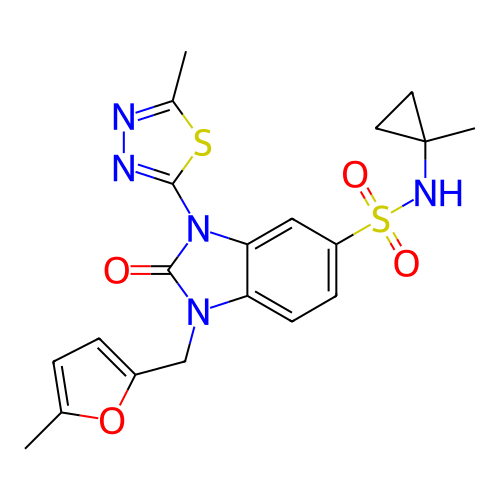 Chemical structure of BindingDB Monomer ID 421513