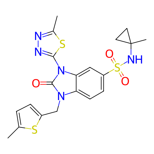 Chemical structure of BindingDB Monomer ID 421514