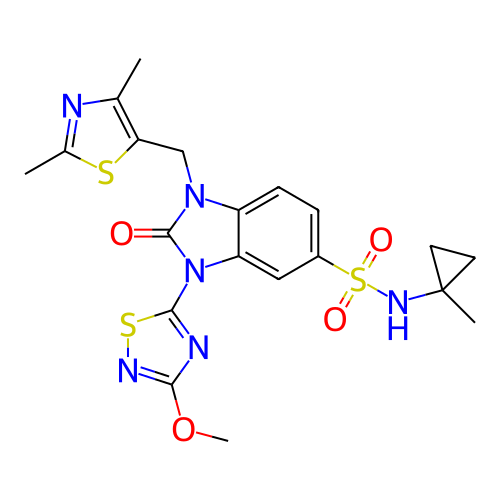 Chemical structure of BindingDB Monomer ID 421515