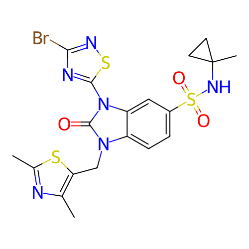 Chemical structure of BindingDB Monomer ID 421518