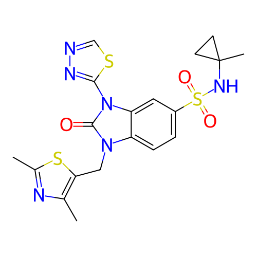 Chemical structure of BindingDB Monomer ID 421520