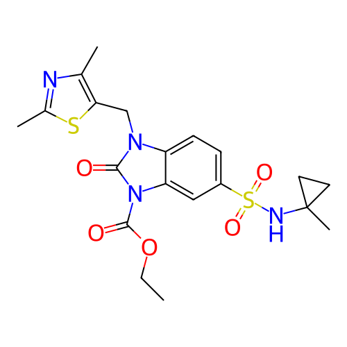 Chemical structure of BindingDB Monomer ID 421522