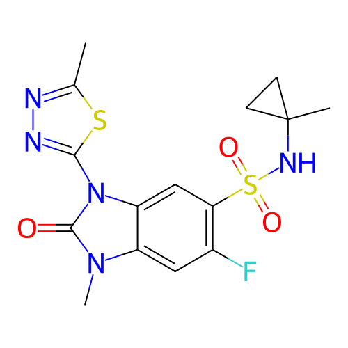 Chemical structure of BindingDB Monomer ID 421526