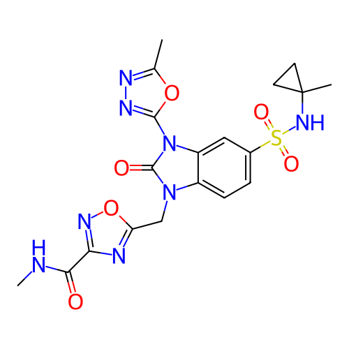 Chemical structure of BindingDB Monomer ID 421527