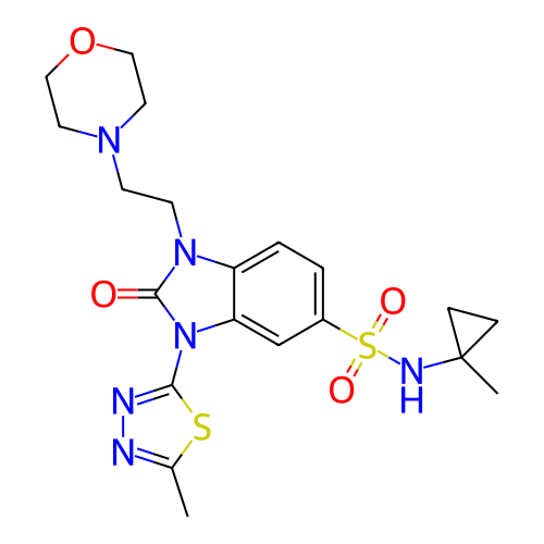 Chemical structure of BindingDB Monomer ID 421562