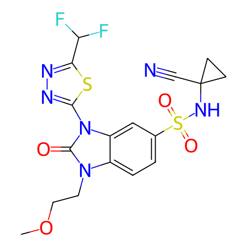 Chemical structure of BindingDB Monomer ID 421572