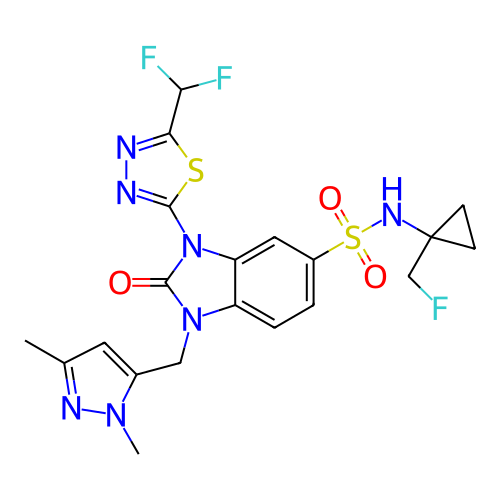 Chemical structure of BindingDB Monomer ID 421574