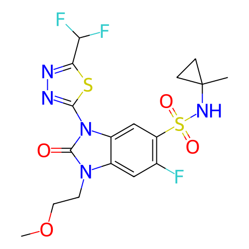 Chemical structure of BindingDB Monomer ID 421578