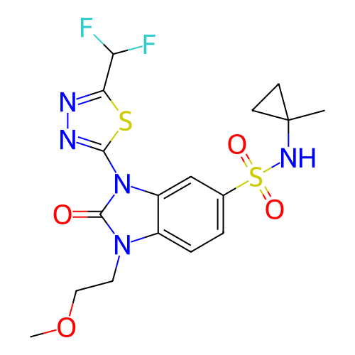 Chemical structure of BindingDB Monomer ID 421579